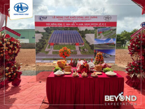 LỄ ĐỘNG THỔ KHỞI CÔNG XÂY DỰNG Nhà xưởng Công ty TNHH Đầu tư Chơn Thành Capital Lô A7.8