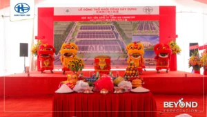 LỄ ĐỘNG THỔ DỰ ÁN NHÀ MÁY AID CABINETRY TẠI KCN MINH HƯNG SIKICO