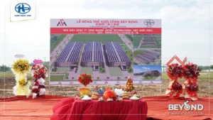 LỄ ĐỘNG THỔ KHỞI CÔNG DỰ ÁN NHÀ MÁY – ASAMA JAPAN INTERNATIONAL VIỆT NAM (GIAI ĐOẠN 2)