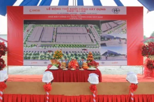 LỄ KHỞI CÔNG XÂY DỰNG NHÀ XƯỞNG CHO THUÊ – CÔNG TY TNHH TSWEN HOEI VIỆT NAM (GIAI ĐOẠN 2)